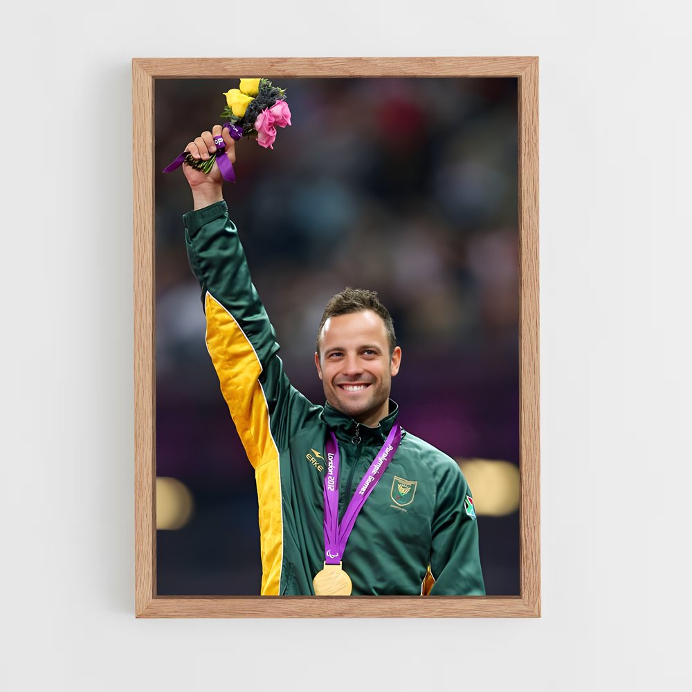 Poster La Victoire d'Oscar – affiche Jeux Olympiques (vue 4)